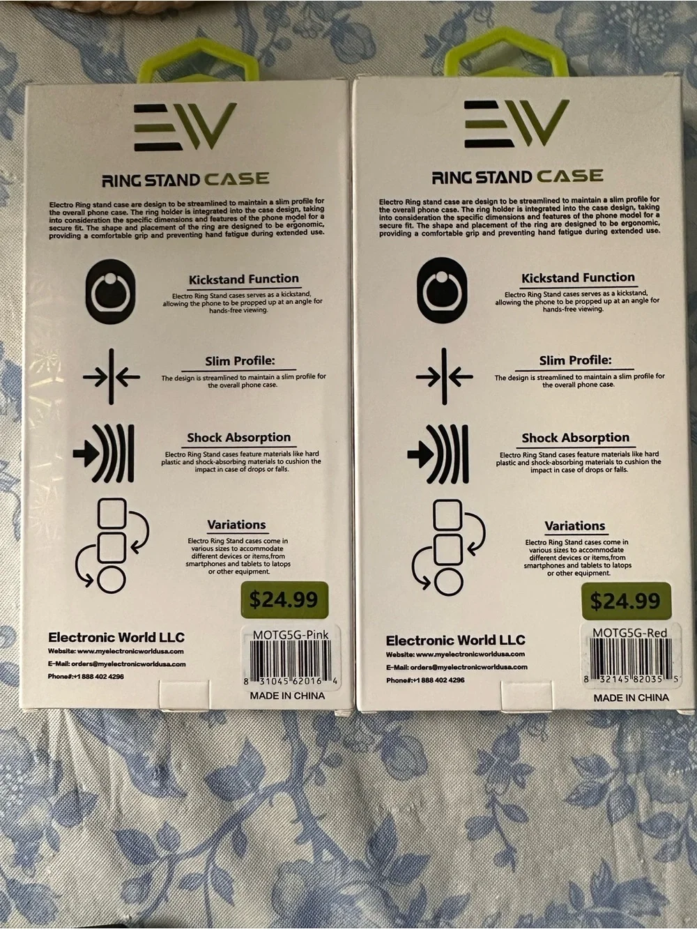Electronic world durable ring